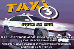 Taxi 3: Title